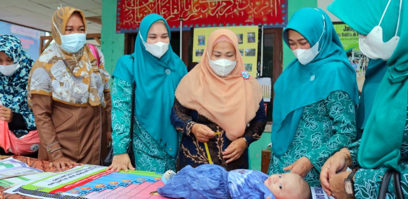 Pencanangan Gerakan TP PKK Kabupaten Siak Dalam Turunkan Angka Stunting ...